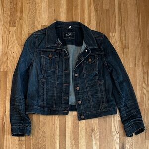 LOFT Indigo Denim Jacket